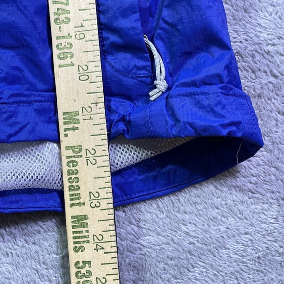 The North Face Blue Full Zip Hooded Rain Jacket Lightweight‎ Water Resist Hyvent - Picture 3 of 14